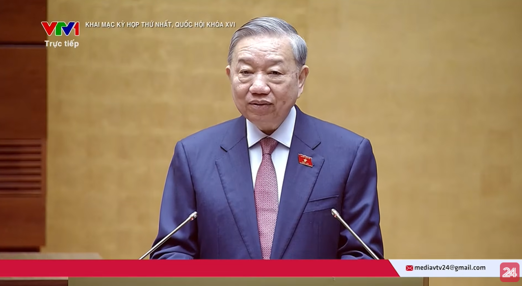 Phát biểu của Tổng Bí thư Tô Lâm tại phiên khai mạc Kỳ họp thứ Nhất, Quốc hội khóa XVI - VTV24 - YouTube.mp4